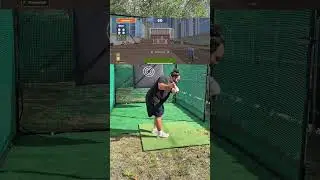 An absolute disaster of an attempt at this mini game #daddoesthat #awesomegolf #garminR10