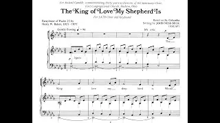 The King of Love My Shepherd Is arr. by John Ness Beck (1930-1987)