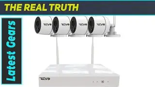 REVO America Wireless 4CH Security System: The Ultimate Home Surveillance Solution!
