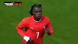 Goavany Quenda Tonight with Portugal U21 vs Czech Republic