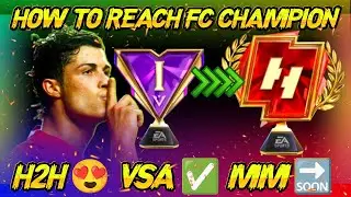 HOW TO REACH FC CHAMPION IN FCMOBILE || TREBLE 🏆🏆🏆 🔜 FCMOBILE H2H GAMEPLAY || FCTAMIL #fcmobile