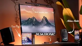 Mein Desk Setup 2025 | Desktronic, BenQ, BaseUS, Logitech etc.