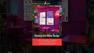 🔥food menu designer #shorts #menudesign #foodmenu #menudesigner #cafemenu