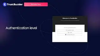 TB ACCESS MANAGER - Access flow: Authentication level