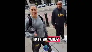 Kelsey Plum Not a Fan of Bus Camping #wnba #autographs #basketball