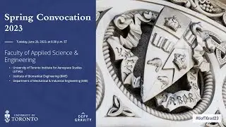 Весенний сбор 2023 года факультета прикладных наук и инженерии (MIE, BME, UTIAS)