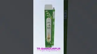 agarbatti package design by trbahadurpur #shorts