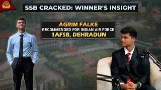 SSB CRACKED : WINNER'S INSIGHT | Fts. Cdt. Agrim Falke
