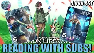 READING DIGIMON LIBERATOR WITH SUBS! COME JOIN US! | 12/24/25 | DIGIMON TCG