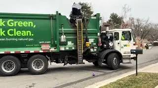 Adrian’s trash route (Friday afternoon)