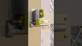Automatic Gate Latch 🔐 Lock Design Idea 💡 #shorts
