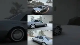 Snow Cruise &rsquo;92 | Mercedes-Benz 500E Executive Winter Drive  #forzahorizon5gameplay