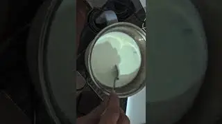 Boiling milk in electric kettle