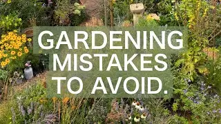 6 Common Gardening Mistakes To Avoid
