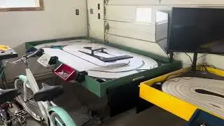 My small slot car track manufacturing business.