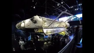 AMAZING Space Shuttle Atlantis Exhibit at the Kennedy Space Center!! Must see!!