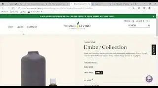 Creating an American Young Living Account - not on Subscribe & Save