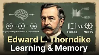 VIDEO 1Introduction to Edward L. Thorndike | History & Evolution of Psychology | Learning and Memory