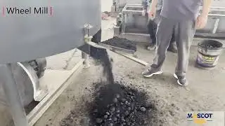 Wheel Mill Prototype Live Test | Industrial Grinding Technology in Action#wheel #machinery