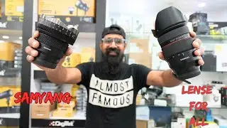 Pocket friendly Prime I Cine I Telephoto I Camera Lenses by SAMYANG