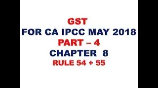 GST FOR CA IPCC MAY 2018 PART 62