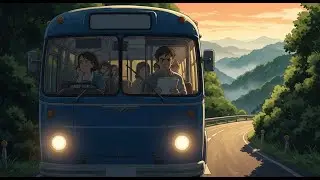The Long Road Between Stops | A Ghibli-Inspired Adult Journey, Ghibli Style World