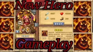 Castle Clash New Hero Gameplay