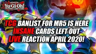 NEW TCG BANLIST FOR DUELINGBOOK IS HERE [Forbidden & Limited List] MASTER RULE 5 Changes April 2020!