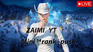 MINI-14 LASER MODE | GLOBAL RANK PUSH LIVE 🔥