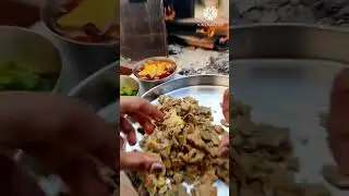 #desi ghee gud and roti