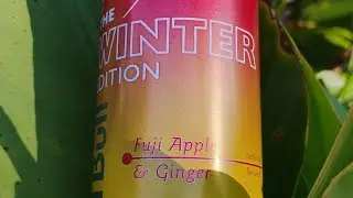 Redbull's New Winter Edition: Fuji Apple & Ginger