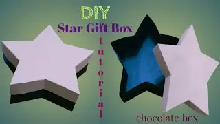 PAPER GIFT BOX diy tutorial easy