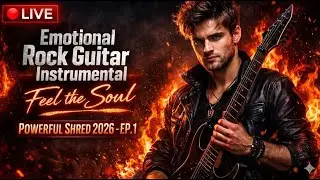 🔴 LIVE | Emotional Rock Guitar Instrumental | Feel the Soul | Powerful Shred 2026 - EP.1