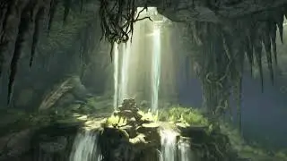 Warframe - Silver Grove Shrine Scene