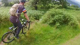 Mountain Biking down the Old Kilpatrick Hills with Ross