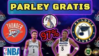 13/1 PRON&Oacute;STICOS NBA  PARA HOY  🚨 PARLEY GRATIS NHL  An&aacute;lisis Completo nba ayer de 5-4