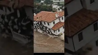 Nature's Fury Unleashed: Luxury Mansions Destroyed by Floods & Earthquakes