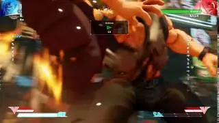 SFV - Nash MK Sonic Scythe KDR Okizeme (Throw setup)