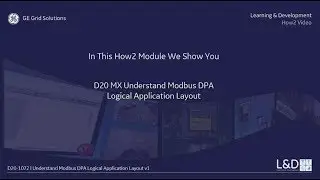D20-1072 l Understand Modbus DPA Logical Application Layout v1