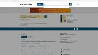 Access Systems Research and Behavioral Science Journal