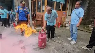 Tabanan Fire Department Simulation at SPPG TABANAN BATUNGSEL