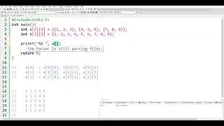 2D Array, Declare, Initialize, Assignment, User Input, Output