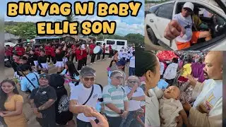 NAPAKASAYANG BINYAG NI BABY ELLIE HAPPY FIESTA BRGY CALAYO @JaperSniperOfficial @LouieTVLouieTV 