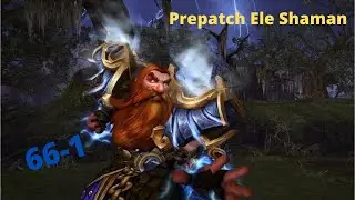 Low level Ele shaman BG | 66-1 EoS | WoW Prepatch 9.0.1