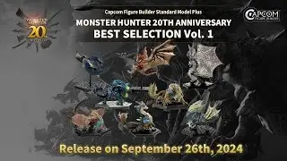 Capcom Figure Builder Standard Model Plus MONSTER HUNTER 20th Anniversary BEST SELECTION VOL. 1