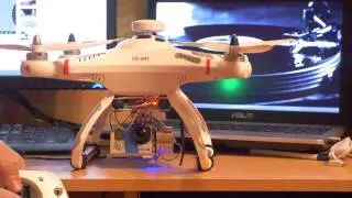 Подвес для квадрокоптера GoPro 3 CX-20 от Banggood.com