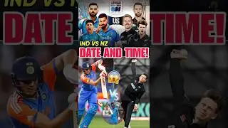 IND vs NZ ODI Series! Match Date, Time & Live Channel REVEALED&hellip; Big Update Inside | IND vs NZ News.