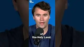 Charlie Kirk STANDS with Israel and rejects the Palestinian authority. Vid: GPO