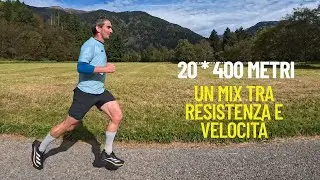 20×400 metri con Steeve su percorso ondulato - un mix tra resistenza e velocità!