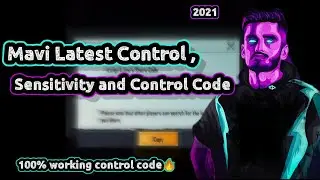 Soul Mavi Latest control, sensitivity and control code.full video